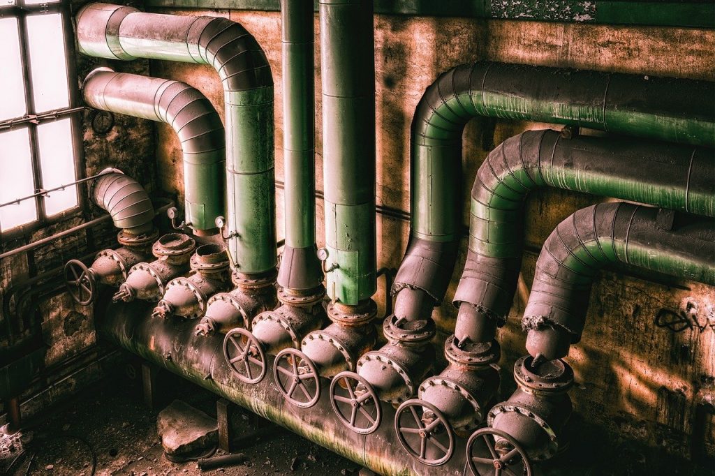 pipes, valve, heating